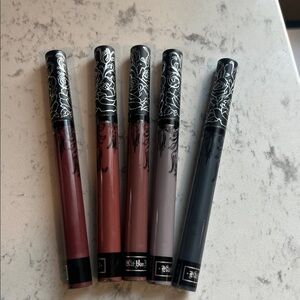 Kat Von D NEW Everlasting Liquid Lipstick Bundle (5)
